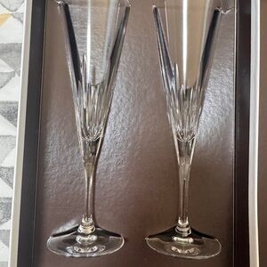 Vera wang wedgewood champagne toasting flute new
